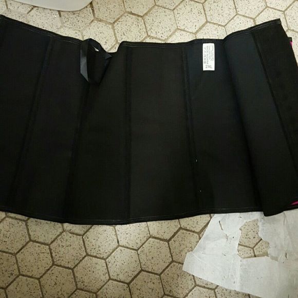 LATEX WAIST CINCHER SPORT WAIST TRAINER - Picture 3 of 5